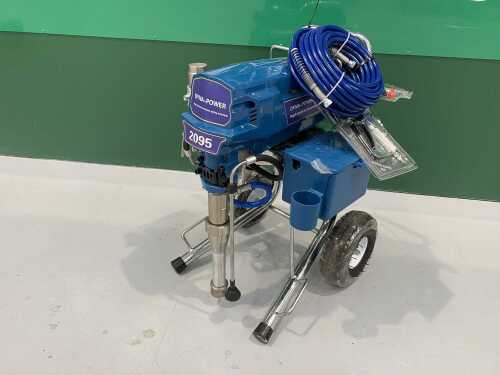 NEW/UNUSED 2026 Dyna-Power Airless Paint Sprayer c/w Hoses & Spray Gun
