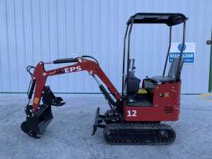 UNUSED 2026 Nuoman NM-E12 1.2T Excavator c/w 3 x Buckets - 2