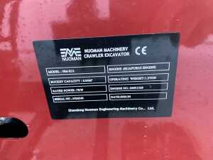 UNUSED 2026 Nuoman NM-E12 1.2T Excavator c/w 3 x Buckets - 16
