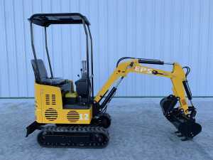 UNUSED 2026 Nuoman NM-E12 1.2T Excavator c/w 3 x Buckets - 3