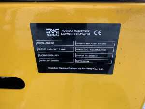 UNUSED 2026 Nuoman NM-E12 1.2T Excavator c/w 3 x Buckets - 15
