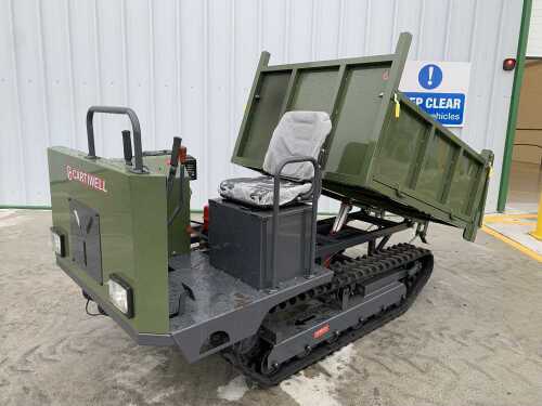 UNUSED 2026 Cartiwell CWD-25 Tracked Ride On Dumper