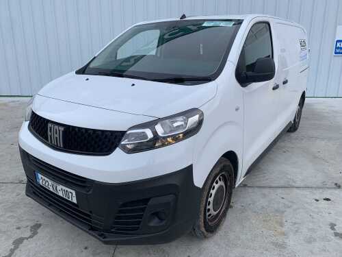 UNRESERVED 2022 Fiat Scudo Tecnico L2 1.5 120HP