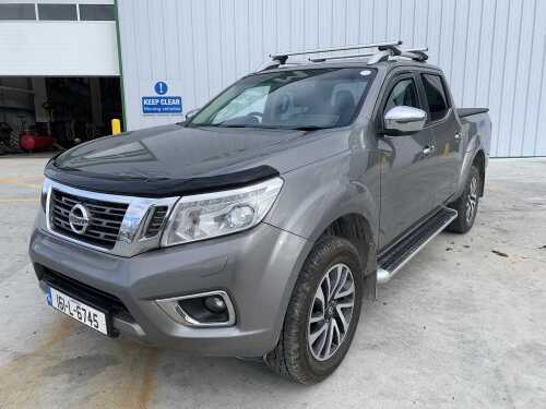 UNRESERVED 2016 Nissan Navara 2.3 Tekna DCI NP300 Crew Cab