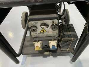 SDMO Sincro EW200DC Portable Diesel Welder/Generator - 4