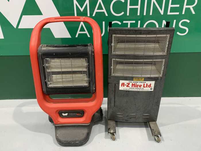 2 x Portable Heaters (Elite Heat & Rhino)