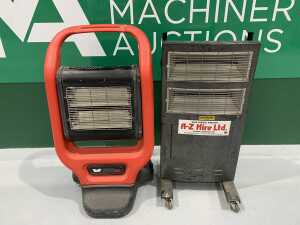 2 x Portable Heaters (Elite Heat & Rhino)