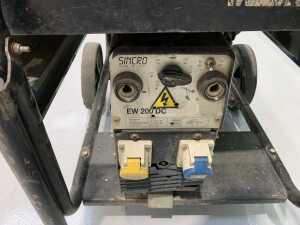 SDMO Sincro EW200DC Portable Petrol Welder/Generator - 4