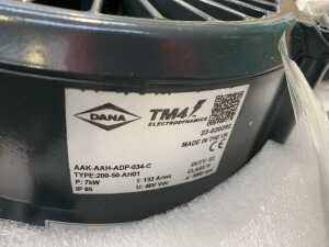 UNRESERVED 16 x UNUSED 48V Motor - Dana 200 Series Motor, Gearbox & Hydraulic Brake - 4