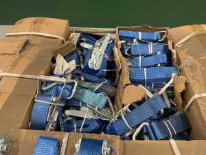 UNRESERVED Large Selection Of UNUSED Ratchet Straps In Boxes (Approx 18 Per Box) - 3