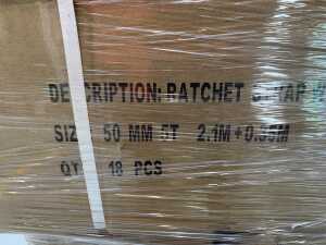 UNRESERVED Large Selection Of UNUSED Ratchet Straps In Boxes (Approx 18 Per Box) - 4