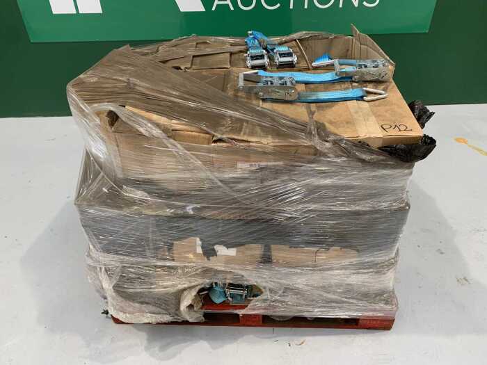 UNRESERVED Large Selection Of UNUSED Ratchet Straps In Boxes (Approx 18 Per Box)