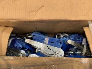 UNRESERVED Large Selection Of UNUSED Ratchet Straps In Boxes (Approx 18 Per Box) - 3