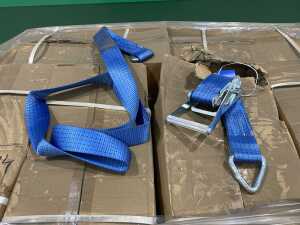UNRESERVED Large Selection Of UNUSED Ratchet Straps In Boxes (Approx 18 Per Box) - 2