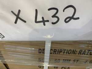 UNRESERVED Large Selection Of UNUSED Ratchet Straps In Boxes (Approx 18 Per Box) - 4