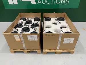 UNRESERVED 12 x UNUSED 48V Motors - Dana 200 Series Motor, Gearbox & Hydraulic Brake