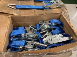UNRESERVED Selection Of UNUSED Ratchet Straps In Boxes (Approx 18 Per Box) - 2