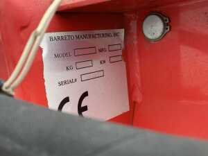 Barreto 1320 13HP Walk Behind Hevy Duty Rotovator - 7