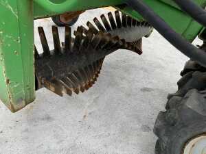 Honda F&R Petrol Pedestrian Power Unit c/w Martyns Hydra-Power SP90 Stone Rake - 8