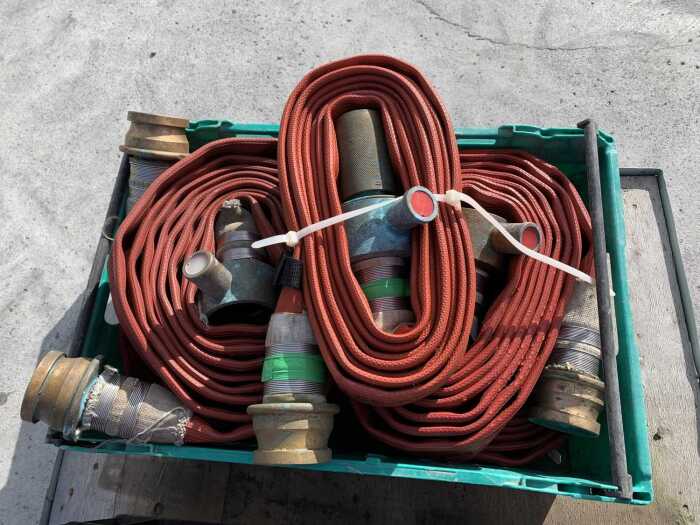 Plastic Crate Of Hoses