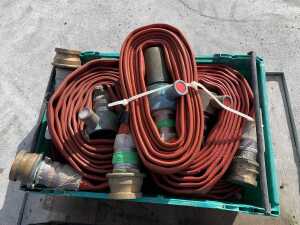 Plastic Crate Of Hoses