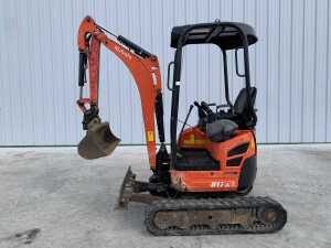2015 Kubota U17-3 Zero Tail Excavator c/w Bucket - 2