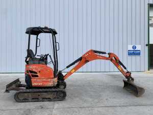 2015 Kubota U17-3 Zero Tail Excavator c/w Bucket - 5