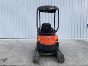 2015 Kubota U17-3 Zero Tail Excavator c/w Bucket - 8