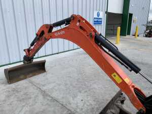 2015 Kubota U17-3 Zero Tail Excavator c/w Bucket - 11