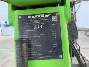 2021 Niftylift 120T Single Axle Fast Tow Articulated Boom Lift - 11