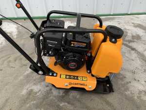 NEW/UNUSED Cartiwell CW-22 Petrol Compaction Plate c/w Water Tank - 3