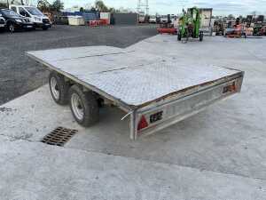 Ifor Williams 12 x 6'6 Double Axle Flat Bed Trailer - 3