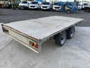 Ifor Williams 12 x 6'6 Double Axle Flat Bed Trailer - 5