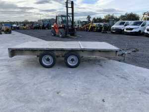 Ifor Williams 12 x 6'6 Double Axle Flat Bed Trailer - 6