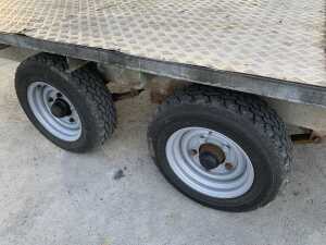 Ifor Williams 12 x 6'6 Double Axle Flat Bed Trailer - 10