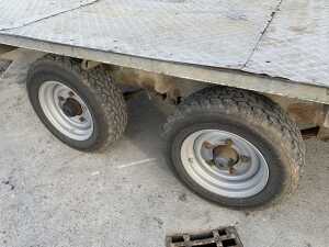 Ifor Williams 12 x 6'6 Double Axle Flat Bed Trailer - 11