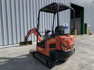 2017 Kubota K015-4 1.5T Excavator c/w Bucket - 9
