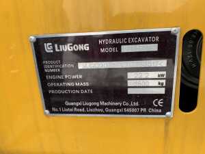 UNRESERVED/UNUSED 2026 LiuGong 9035FZTS Zero Tail 3.8T Excavator c/w 3 x Buckets - 21