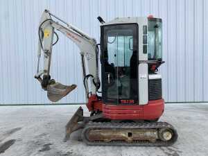 UNRESERVED 2014 Takeuchi TB23R 2.6T Zero Tail Excavator c/w Bucket - 2