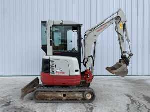 UNRESERVED 2014 Takeuchi TB23R 2.6T Zero Tail Excavator c/w Bucket - 4