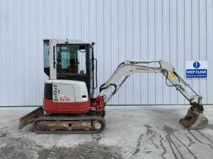 UNRESERVED 2014 Takeuchi TB23R 2.6T Zero Tail Excavator c/w Bucket - 5