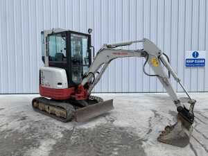 UNRESERVED 2014 Takeuchi TB23R 2.6T Zero Tail Excavator c/w Bucket - 6