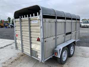 UNRESERVED Ifor Williams 12 x 6 Twin Axle Cattle Trailer c/w Gates - 5