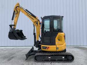 UNRESERVED/UNUSED 2026 LiuGong 9035FZTS Zero Tail 3.8T Excavator c/w 3 x Buckets - 2