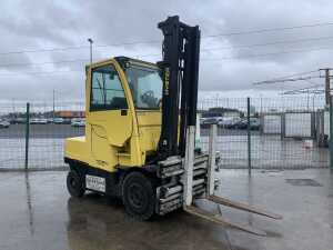 2012 Hyster H5.5FT 5.5T Gas Forklift c/w Heavy Duty Forks - 4