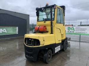 2012 Hyster H5.5FT 5.5T Gas Forklift c/w Heavy Duty Forks - 5