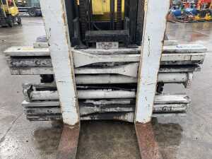 2012 Hyster H5.5FT 5.5T Gas Forklift c/w Heavy Duty Forks - 9