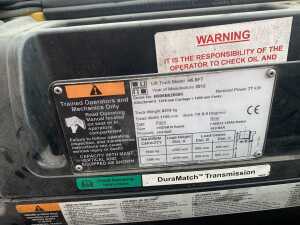 2012 Hyster H5.5FT 5.5T Gas Forklift c/w Heavy Duty Forks - 21