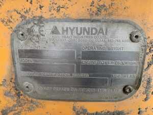 2013 Hyundai HL 770-9A Wheeled Loader c/w Bucket - 20