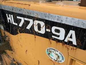 2013 Hyundai HL 770-9A Wheeled Loader c/w Bucket - 25